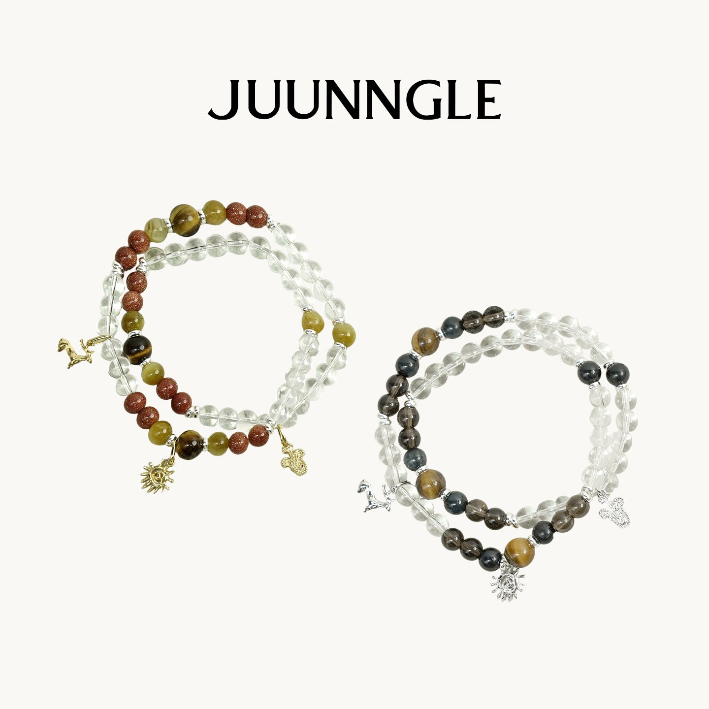 Life Tree Hunting Crystal Double Layer Bracelet