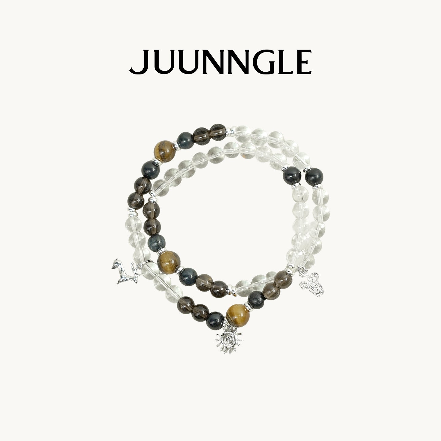 Life Tree Hunting Crystal Double Layer Bracelet
