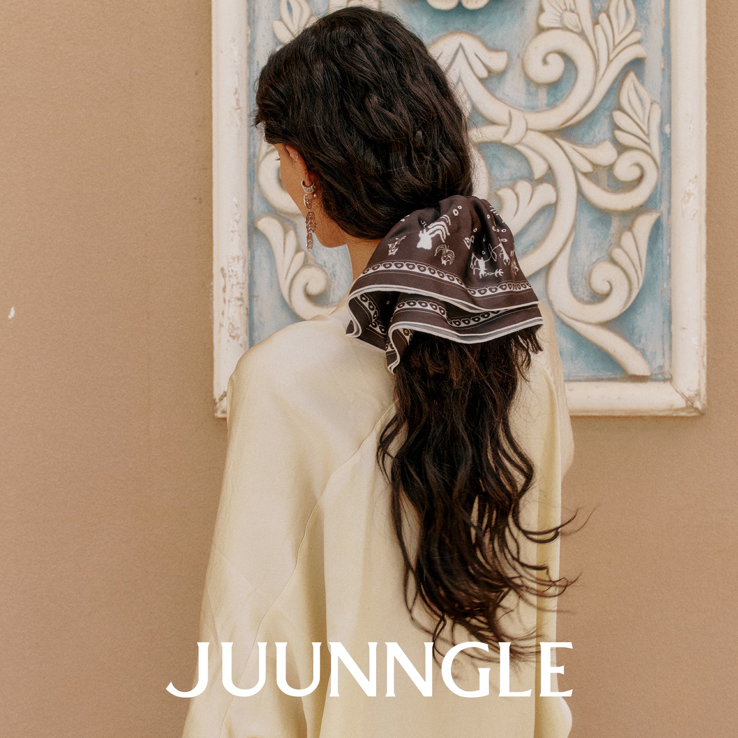 Life Tree Two-Piece Fan-Shaped Hairband