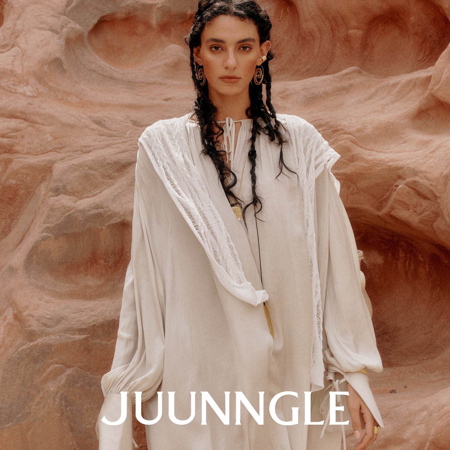 Life Tree Pattern Knitted Shawl