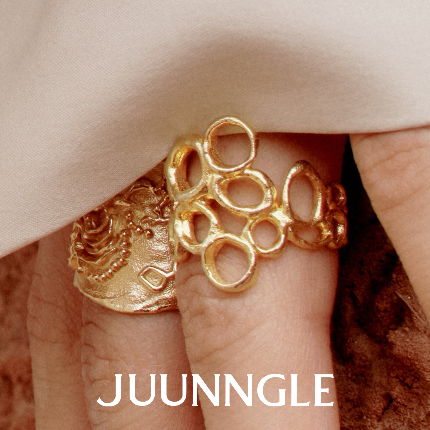 Life Tree Safari Scene Open Ring