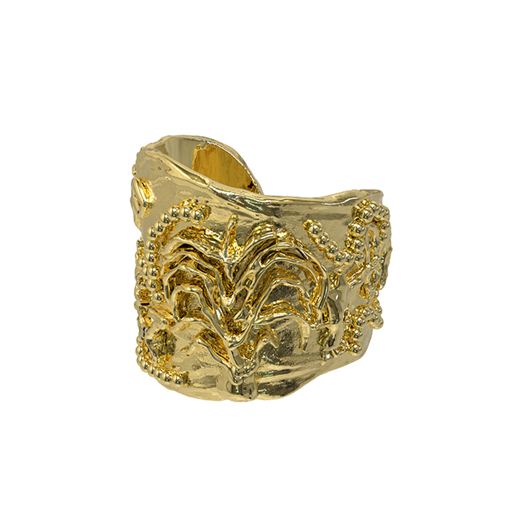 Life Tree Safari Scene Open Ring