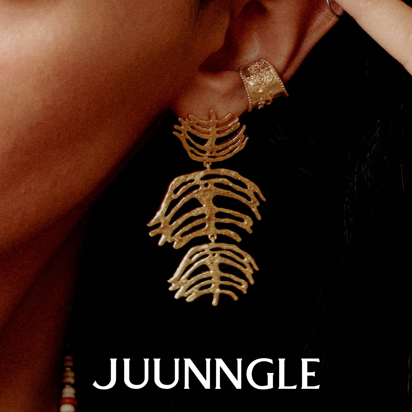 Life Tree Shoulder Duster Earrings