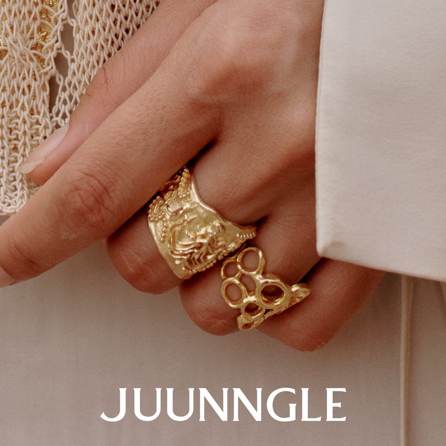 Life Tree Safari Scene Open Ring