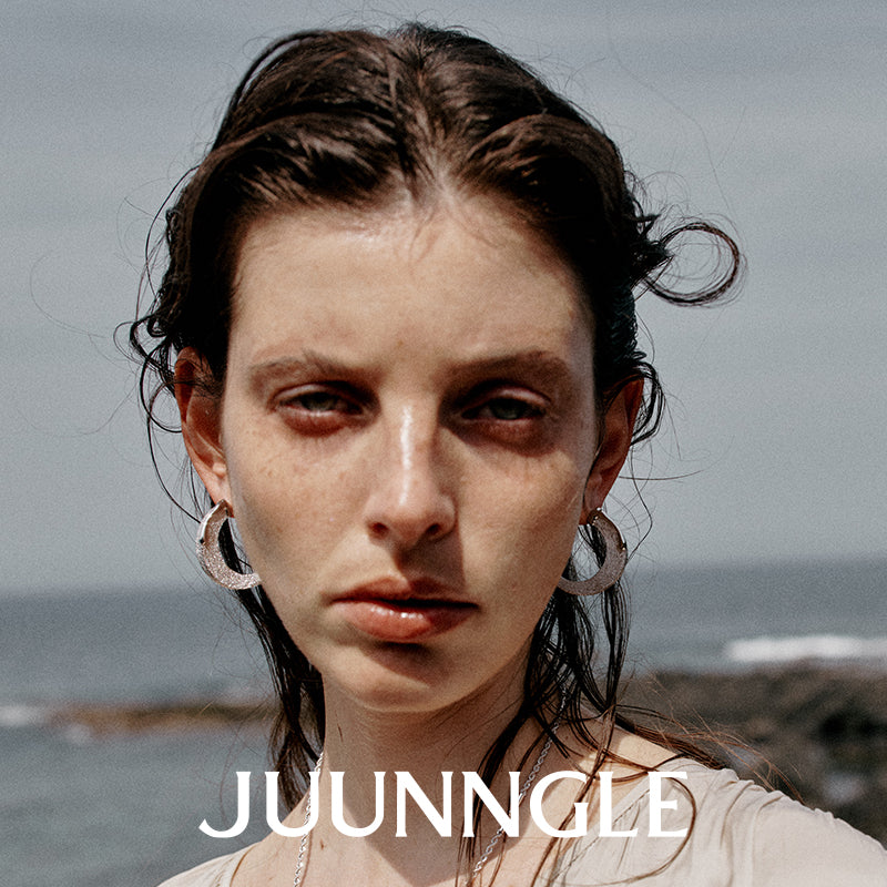 Pura Dust Crescent Earrings