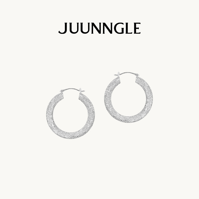 Pura Dust Hoop Earrings