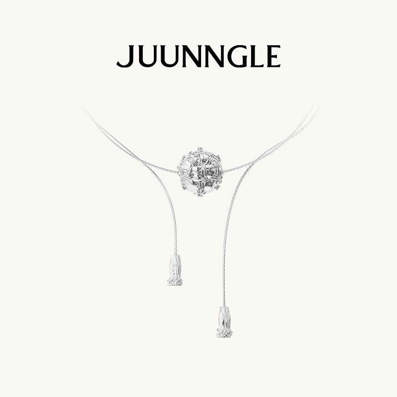 Tweeds tassel necklace