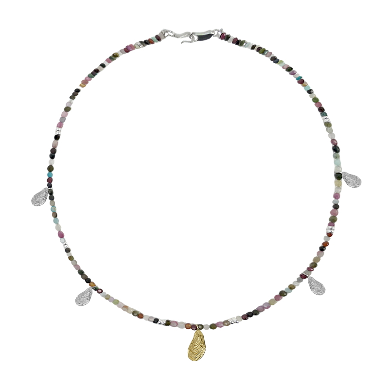 Mussel Bay Tourmaline Necklace