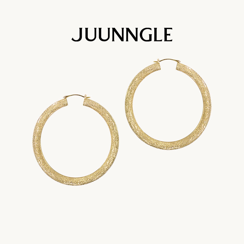 Pura Dust Hoop Earrings