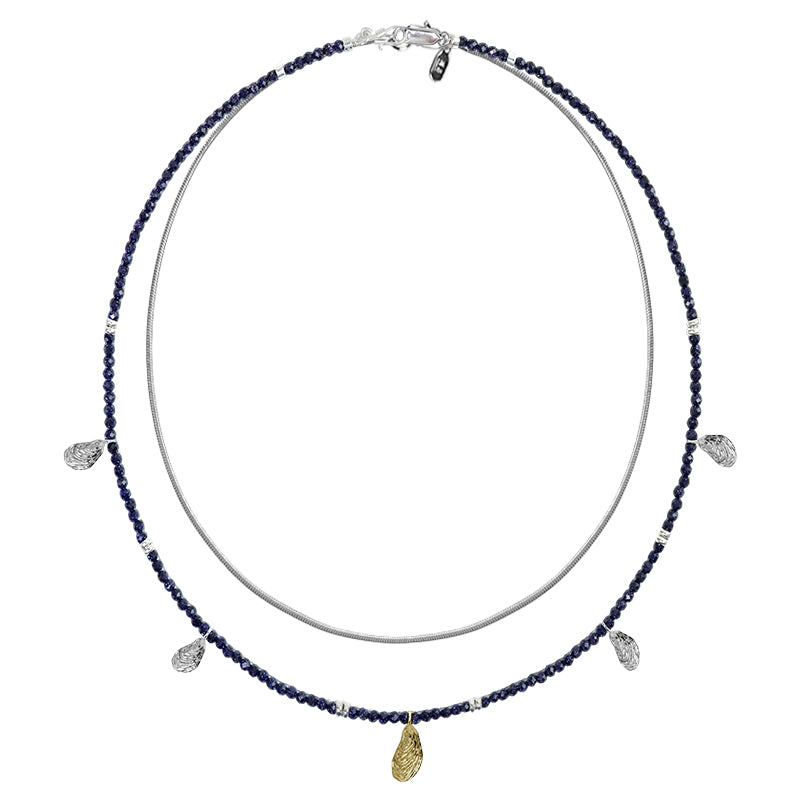 Mussel Bay Sodalite Necklace