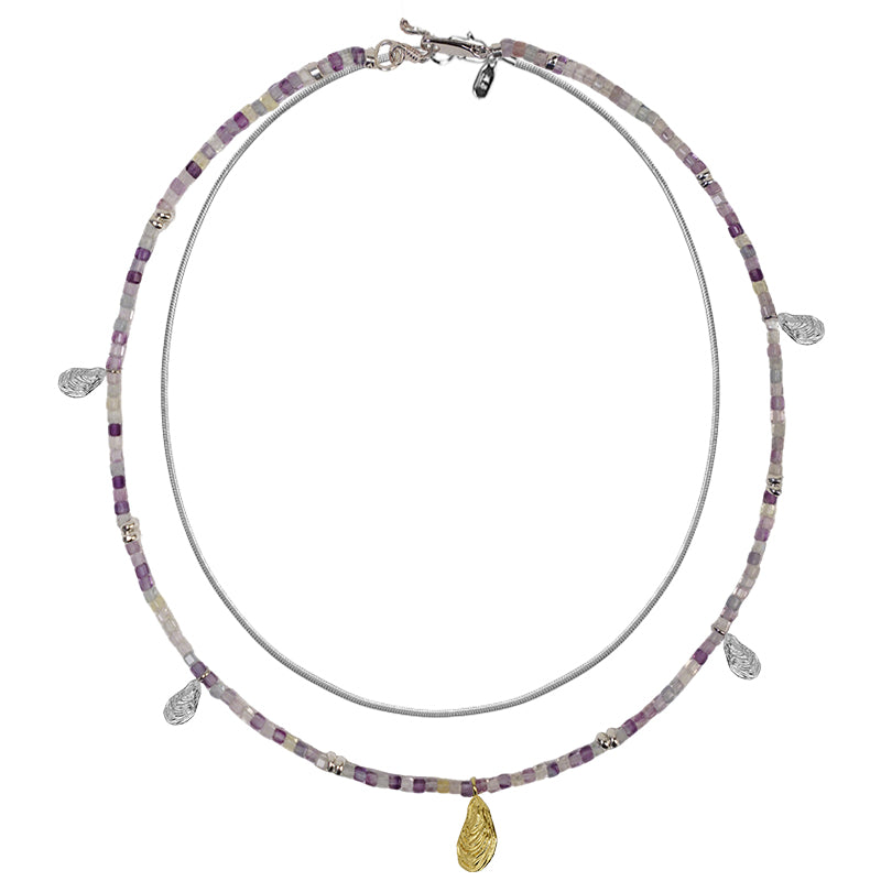 Mussel Bay Fluorite Necklace