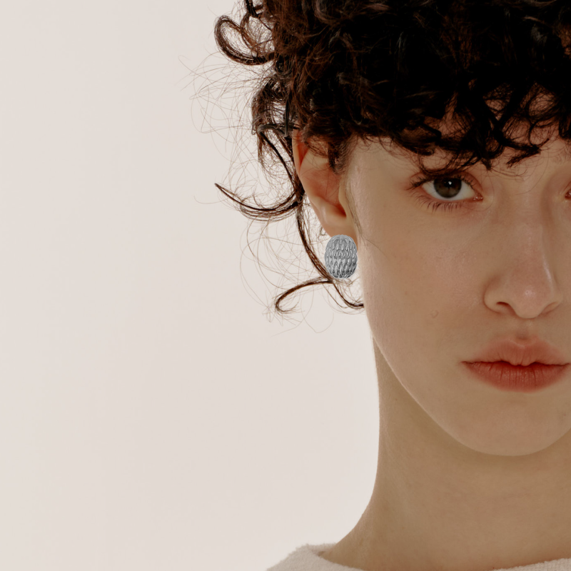 Lucky Scales Stud Earrings